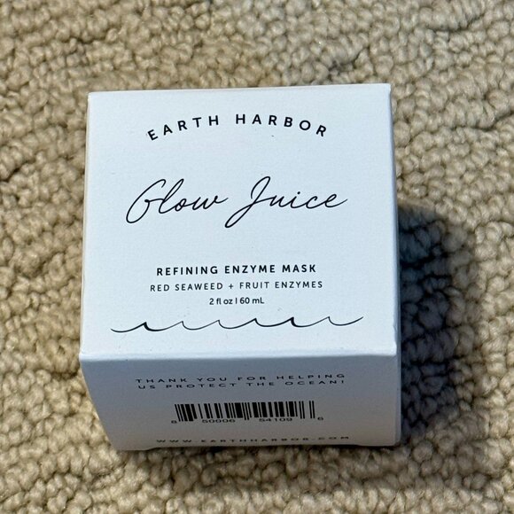 New Earth Harbor Glow Juice Refining Enzyme Mask 2oz - Picture 1 of 1